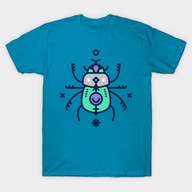 Beetle insect T-Shirt by CamillaDrejer